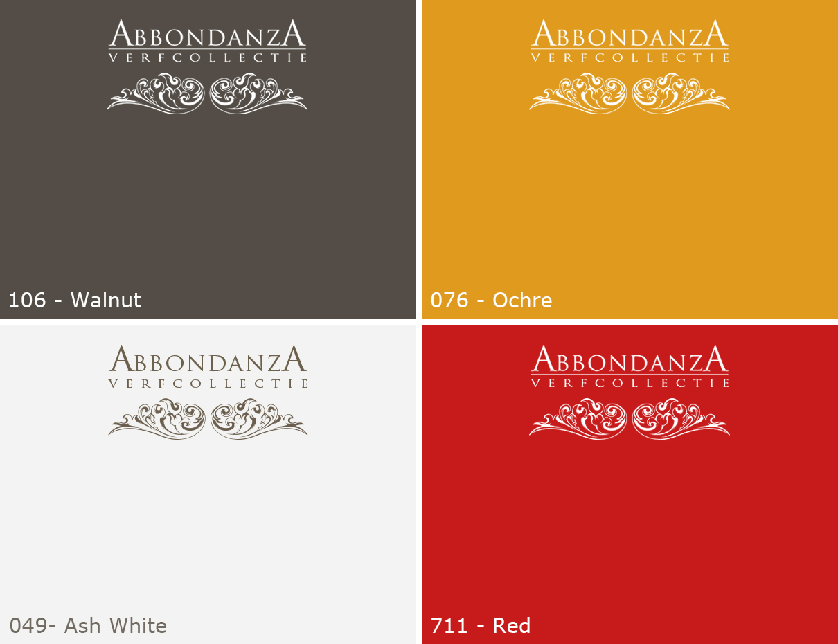Abbondanza Krijtverf nieuwe kleuren 2017
