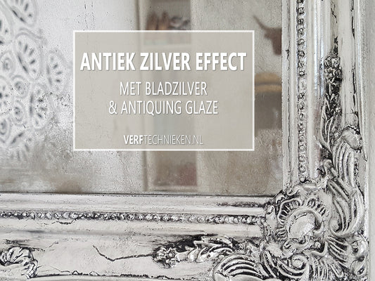 Antiek oud zilver effect op meubels en accessoires