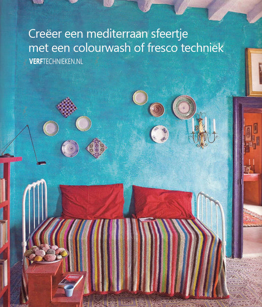 Colourwash in een mediterraan sfeertje