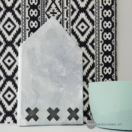 Stoere betonlook met Abbondanza krijtverf en stucco