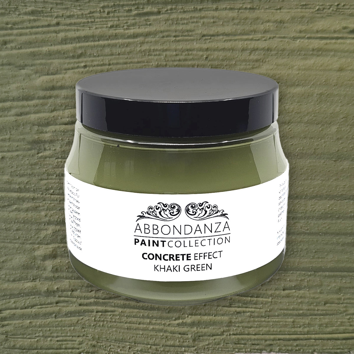 Concrete Effect Khaki Green