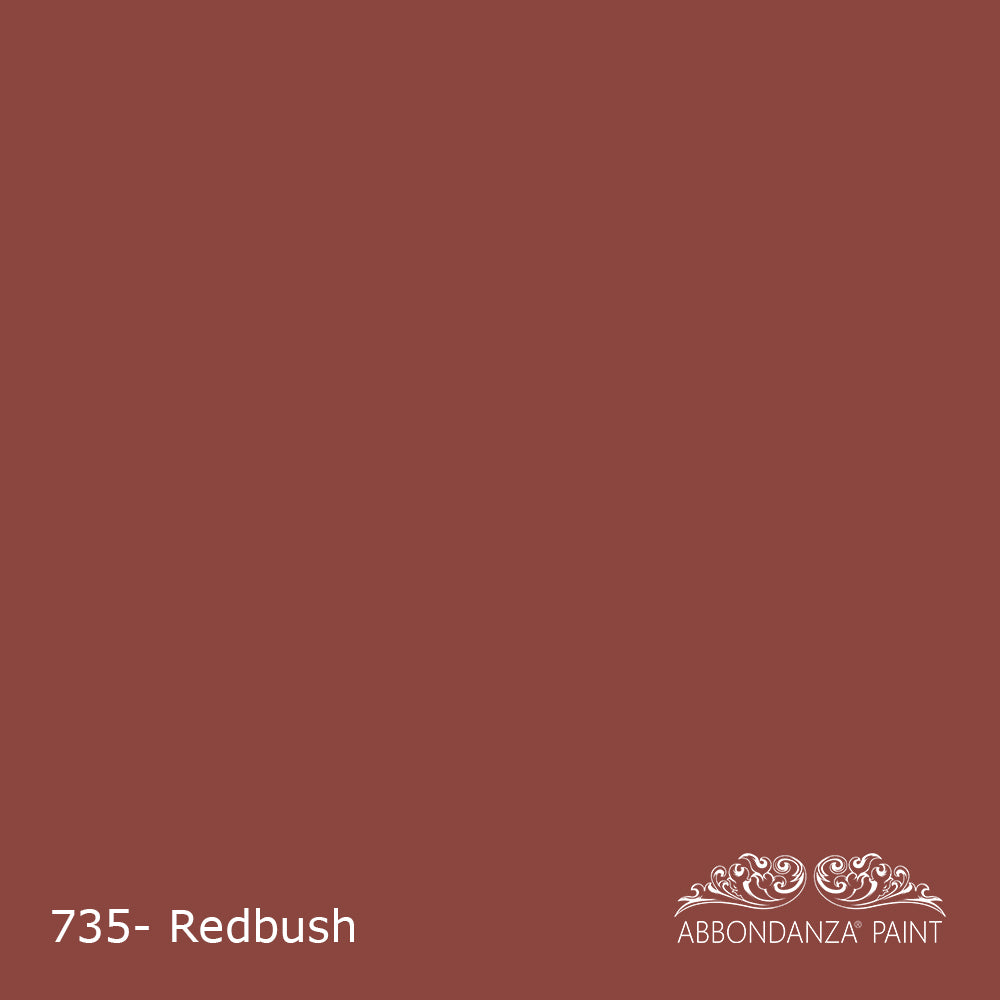 Abbondanza kleurstaal Redbush 735