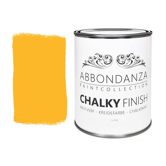 Krijtverf Marigold is een heldere zonnige gele tint