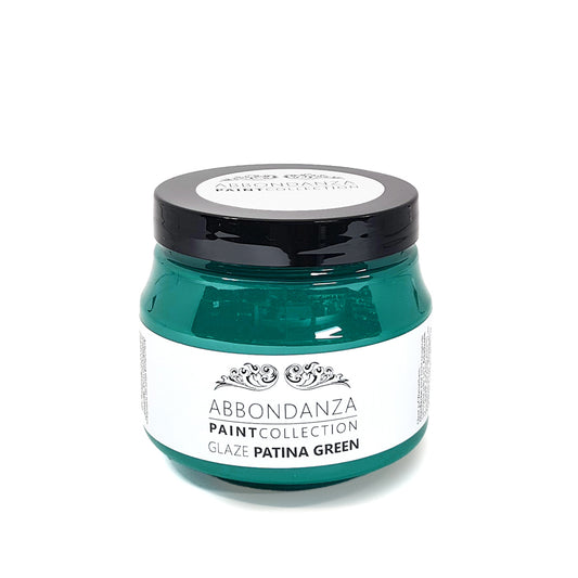 Abbondanza glaze patina green