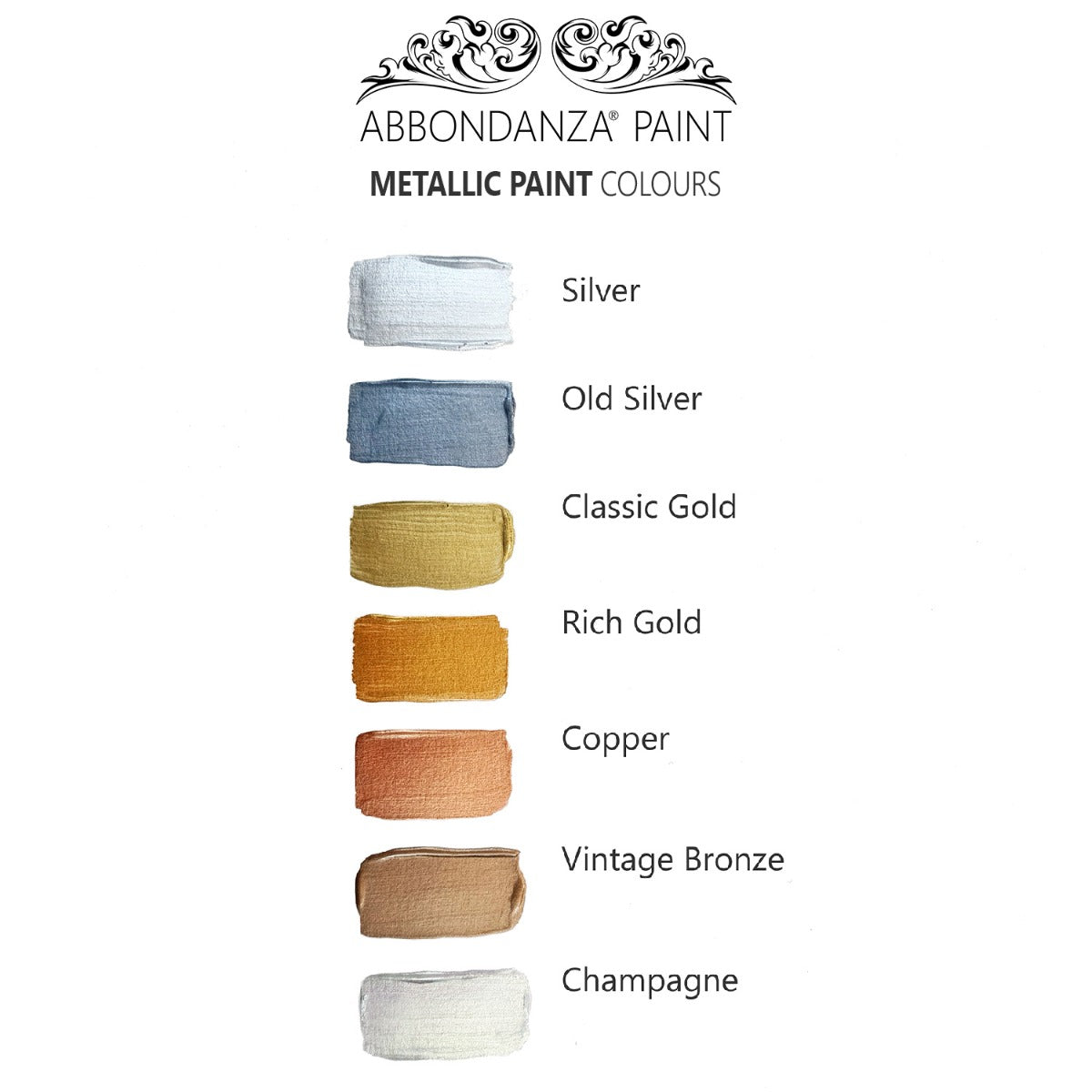 DIY Metallic Paint Classic Gold