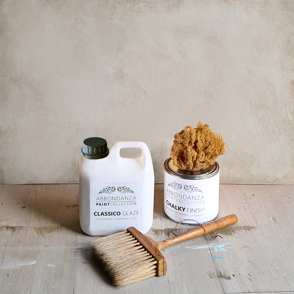 Abbondanza Classico glaze voor colourwash en betonlook