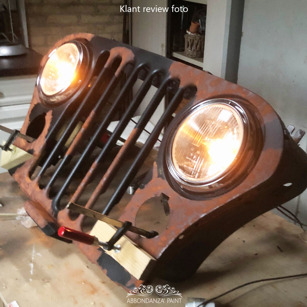 Abbondanza Rusty Effect voorbeeld