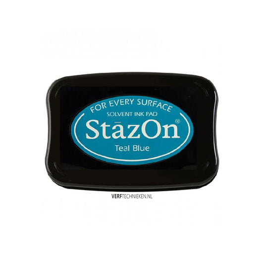 StazOn inkpad Teal Blue