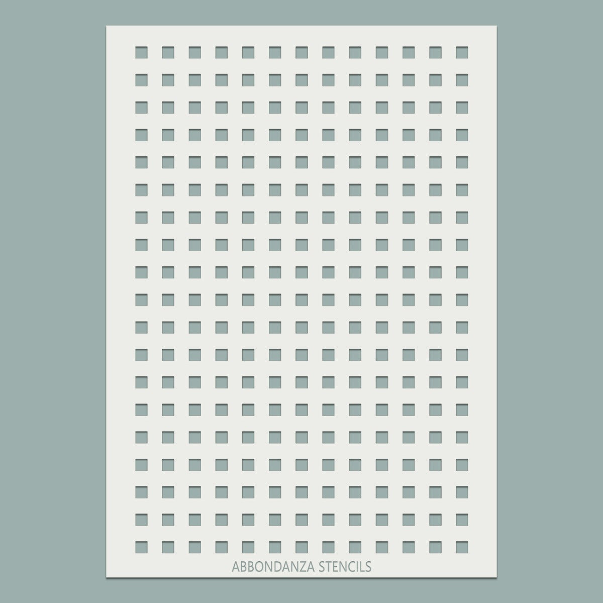 Stencil Squares Grid