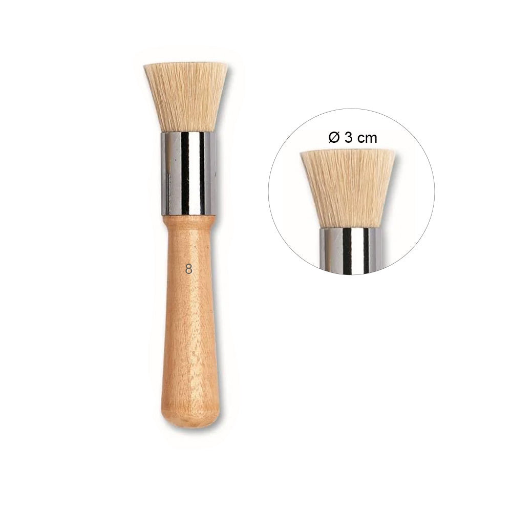 Stencilkwast Nr 8 - Ø 3 cm