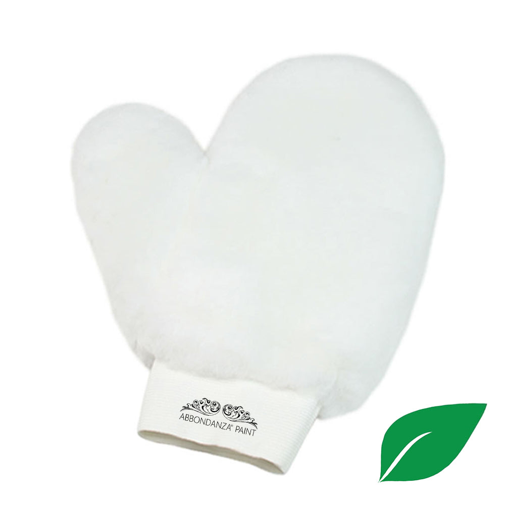 Vachthandschoen voor decoratieve verf effecten