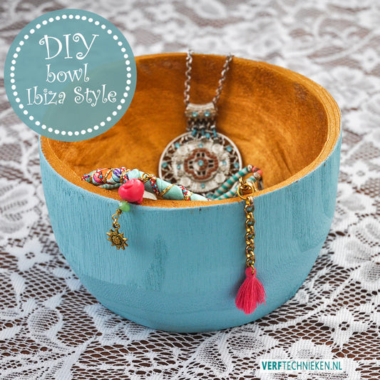 DIY Goud & Turquoise sieradenbakjes in Ibiza Stijl