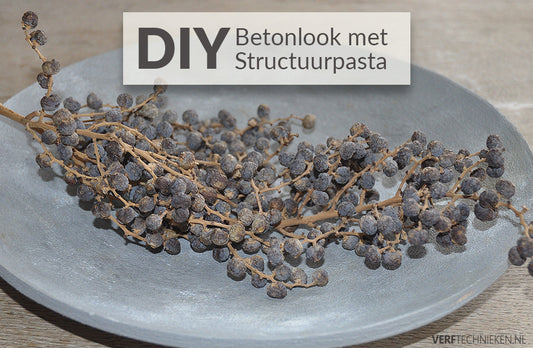 Betonlook met Abbondanza structuurpasta