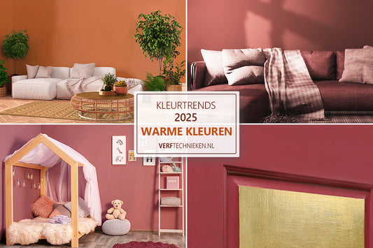 Kleurtrend 2025: Warme kleuren