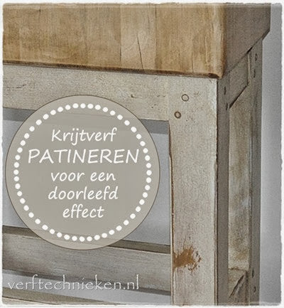 Krijtverf patineren