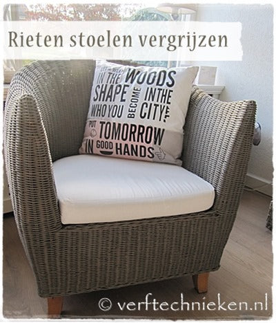 Lloyd Loom & rieten stoelen vergrijzen