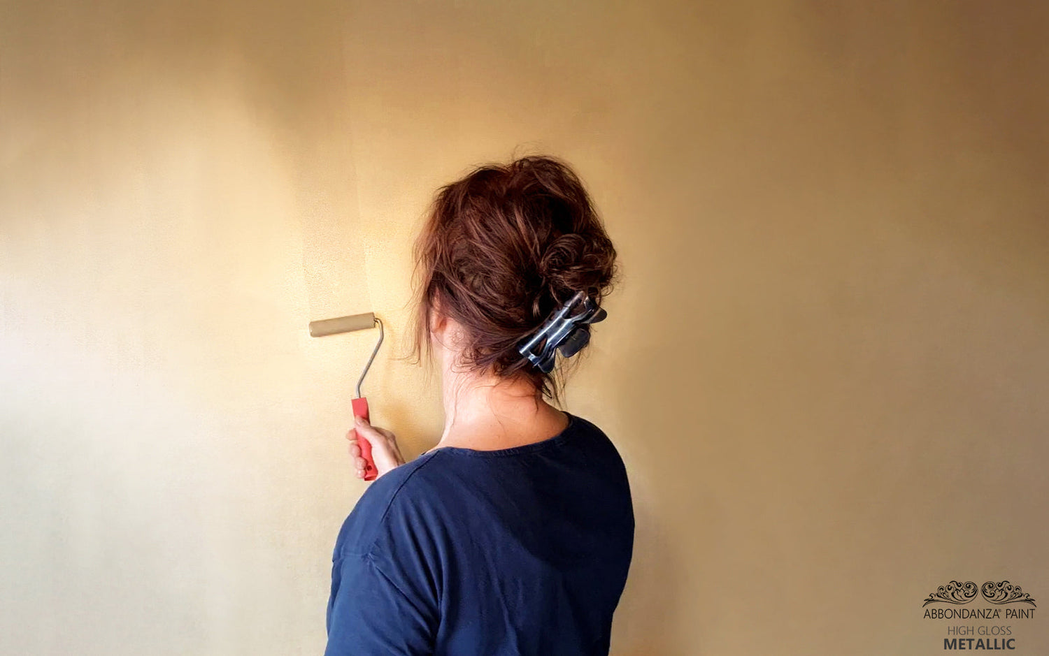 High Gloss Metallic paint voor muren en meubels