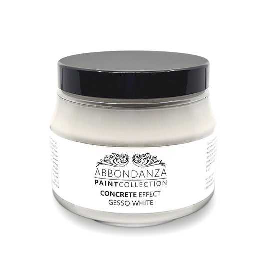Abbondanza Concrete Effect Gesso White
