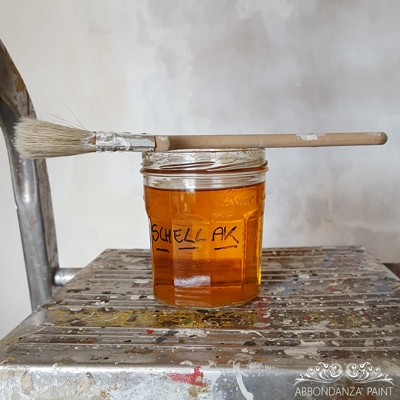 Abbondanza Schellak oplossing