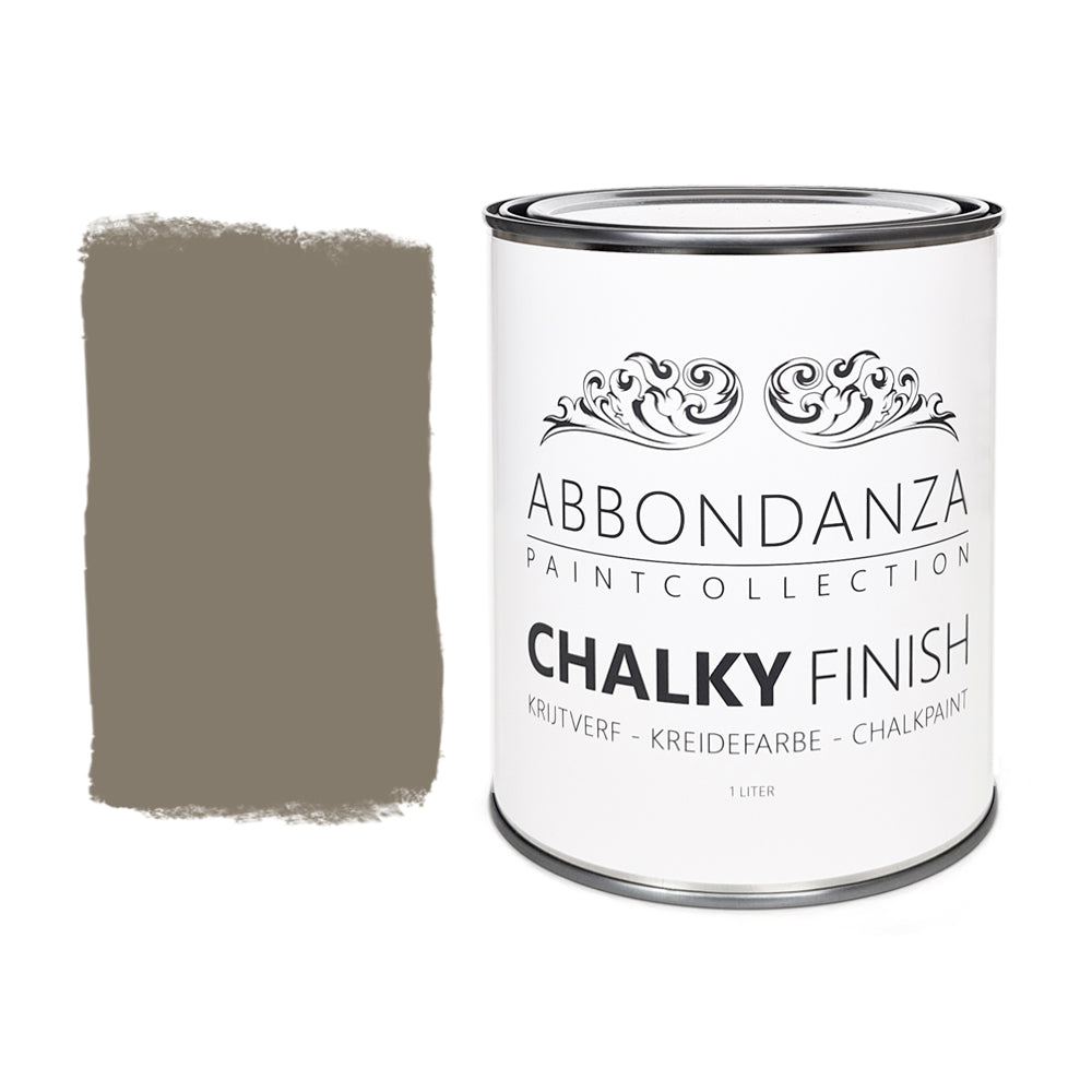 Abbondanza krijtverf Clay, naturel bruin