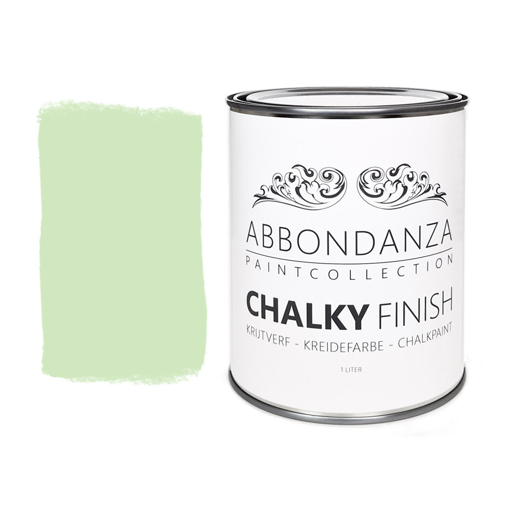 Abbondanza krijtverf Pastel Green, licht pastelgroen