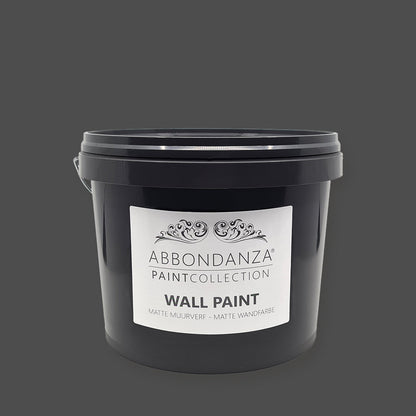 Abbondanza muurverf Warm Black