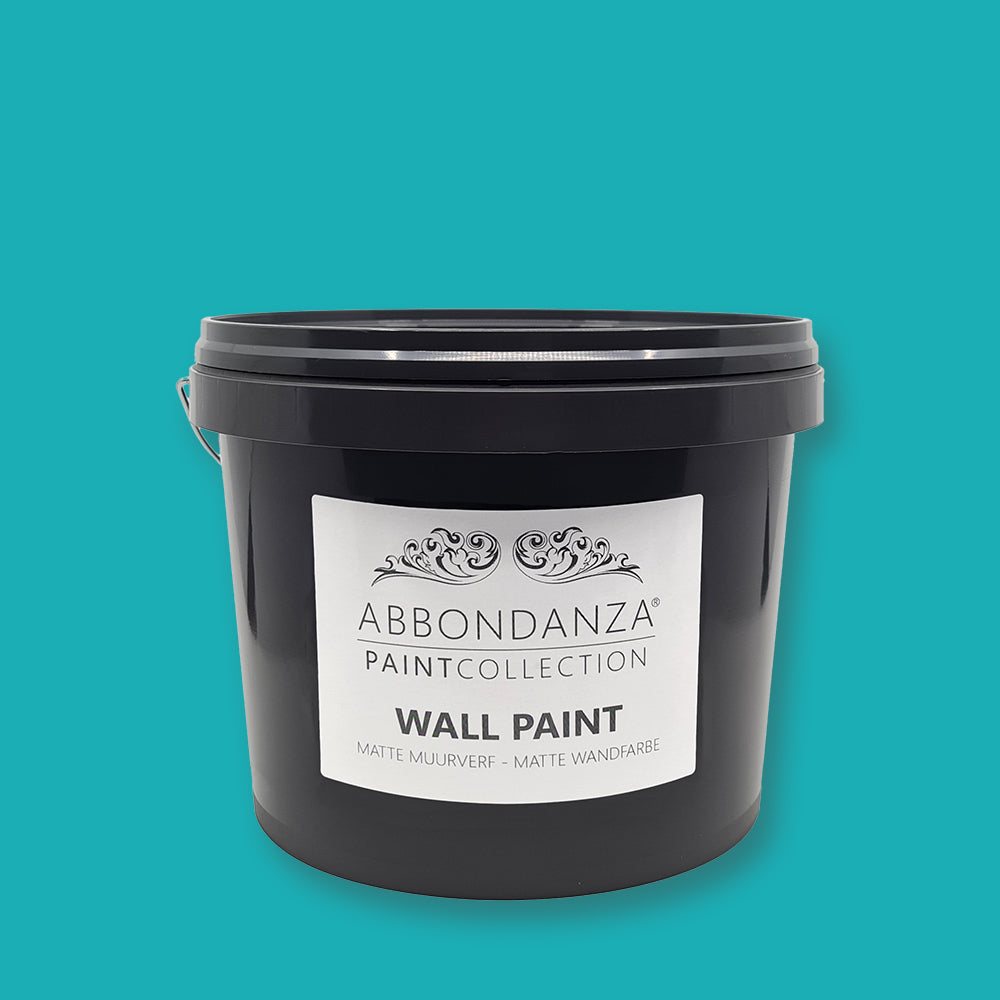 Abbondanza muurverf Turquoise