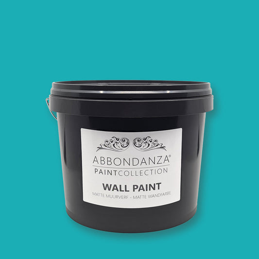 Abbondanza muurverf Turquoise