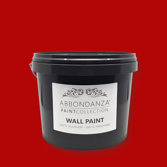 Abbondanza muurverf Red