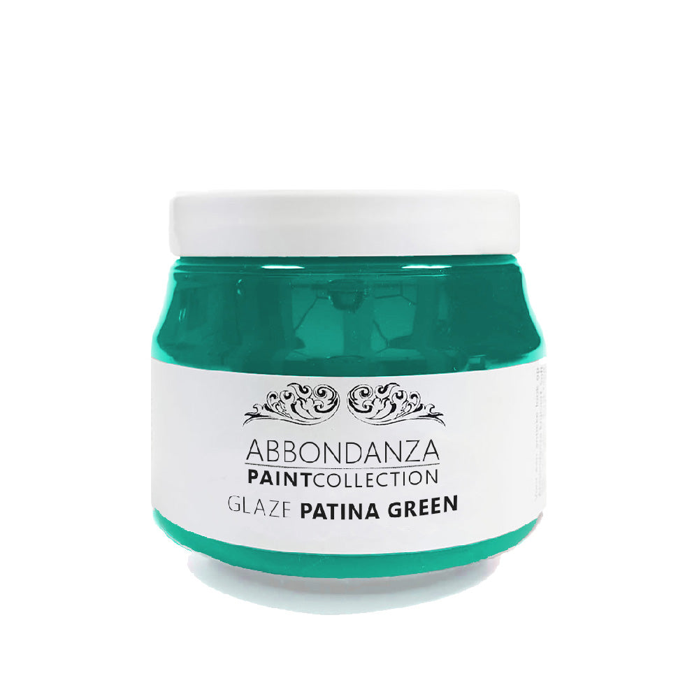 Abbondanza glaze patina green