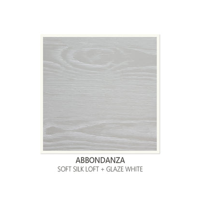 Abbondanza glaze White voor hout imitatie