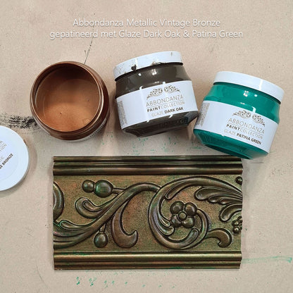 DIY Metallic Paint Vintage Bronze