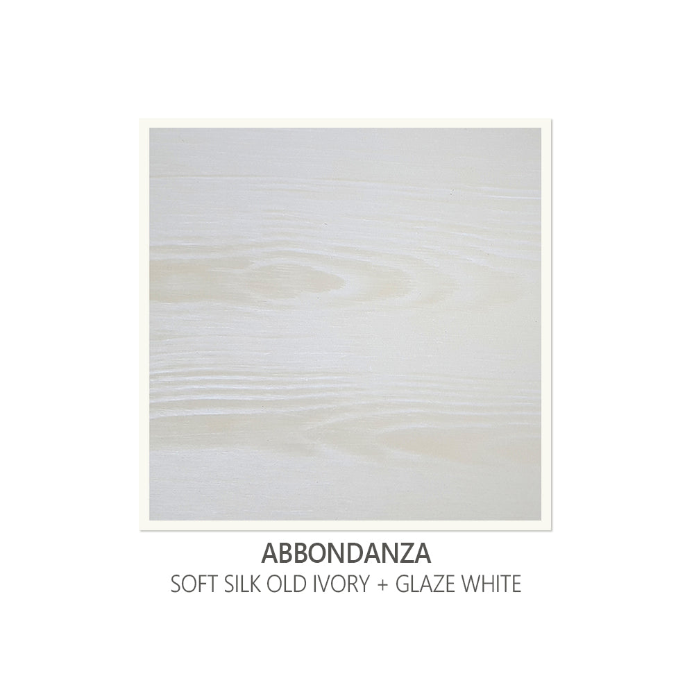 Abbondanza glaze White voor hout imitatie