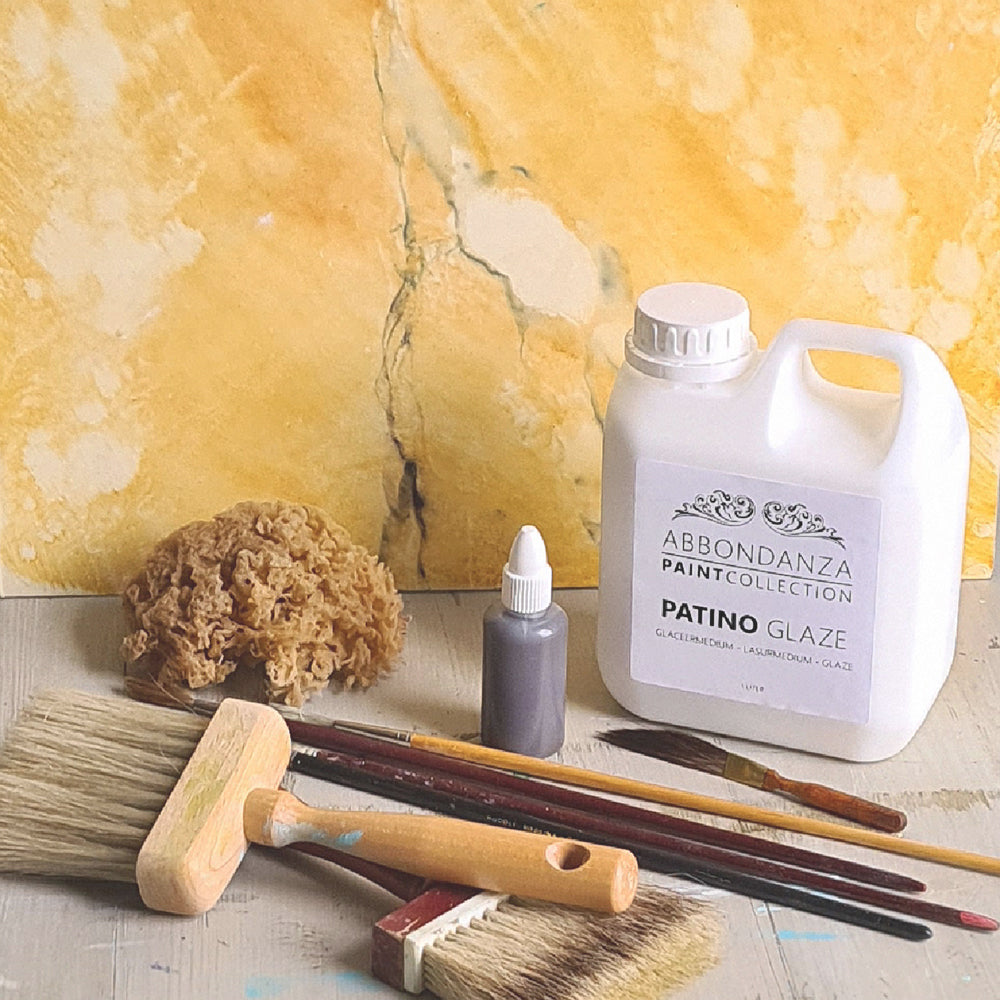 Abbondanza Patino glaze voor marmer imitatie