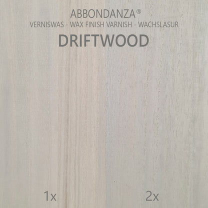 Abbondanza verniswas Driftwood voorbeeld