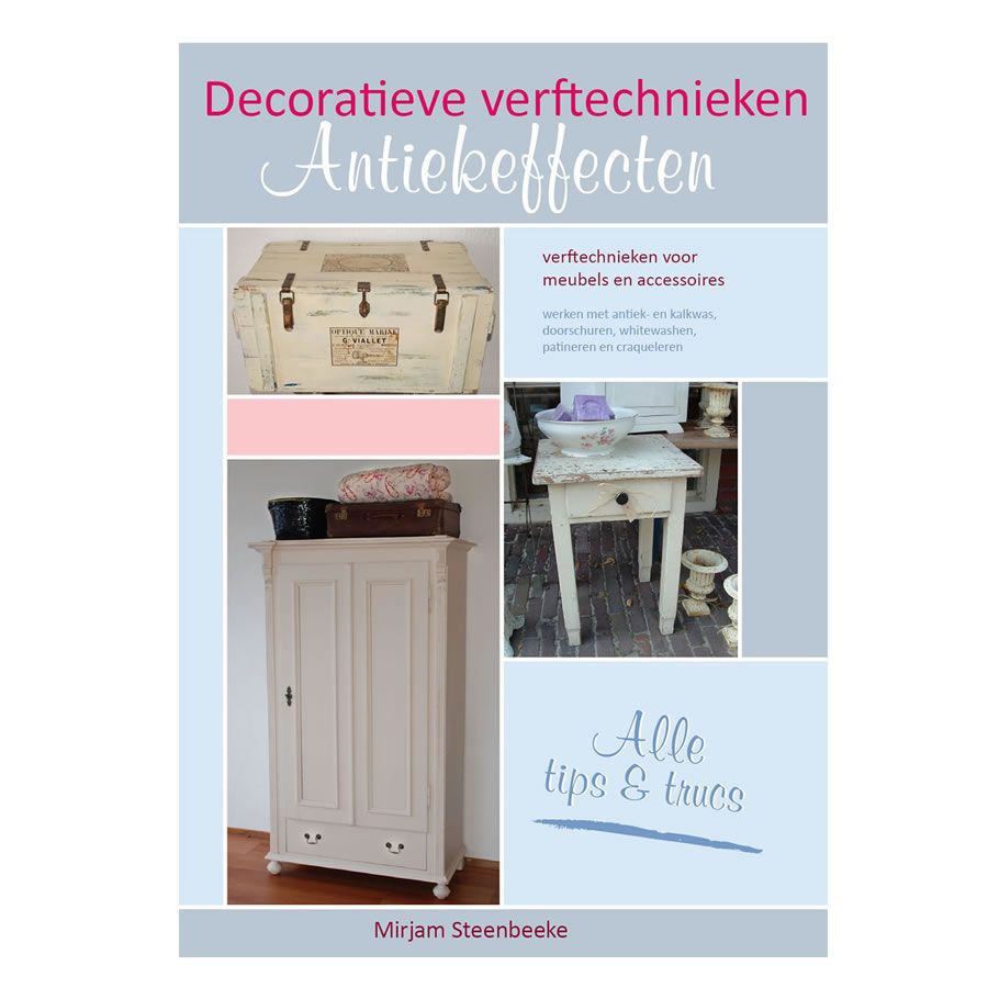 Boek Decoratieve Verftechnieken Antiekeffecten