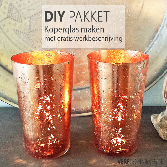 Koperglas DIY Pakket