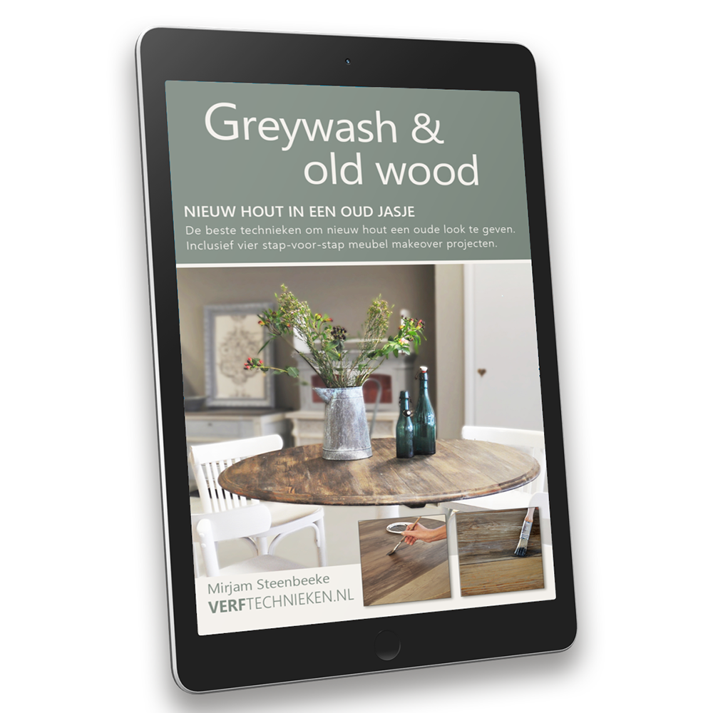 E-book Greywash en hout een oude look geven