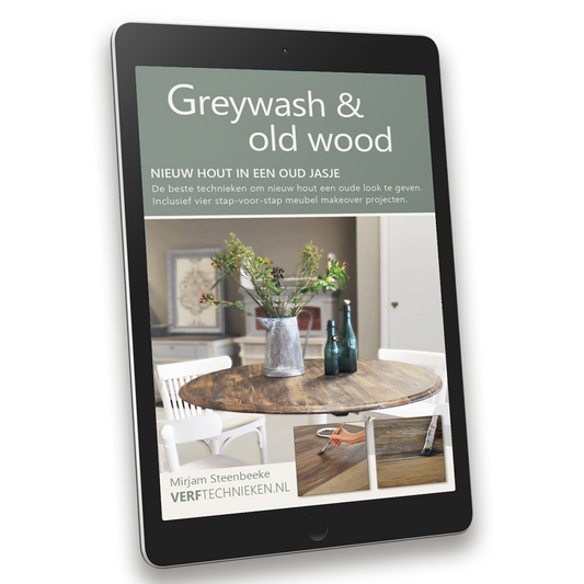 E-book Greywash en hout een oude look geven