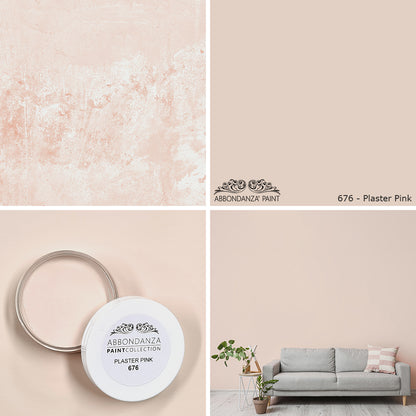 676 Plaster Pink-kleurstaal