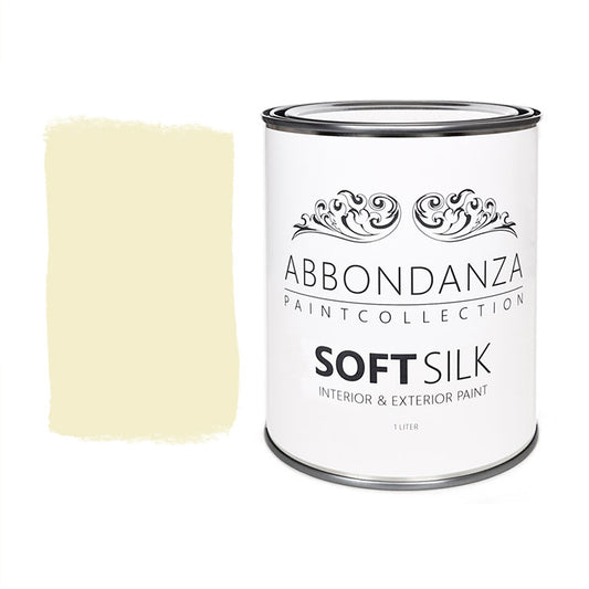 Lak Soft Silk Café au Lait is een antieke crèmekleur, een tintje donkerder dan Old White