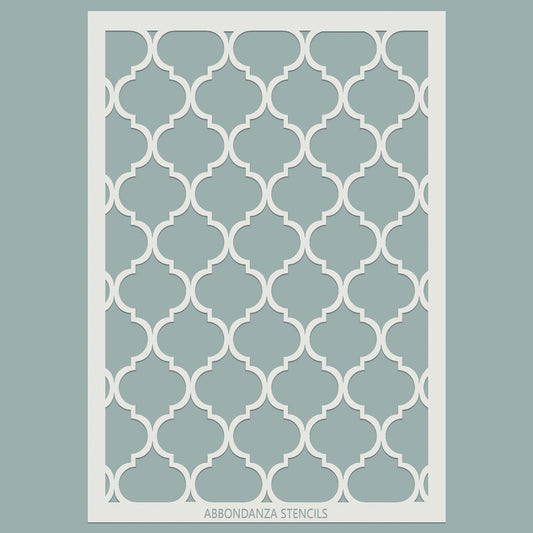 Stencil Moroccan Trellis