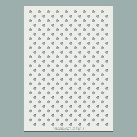 Stencil Polkadots