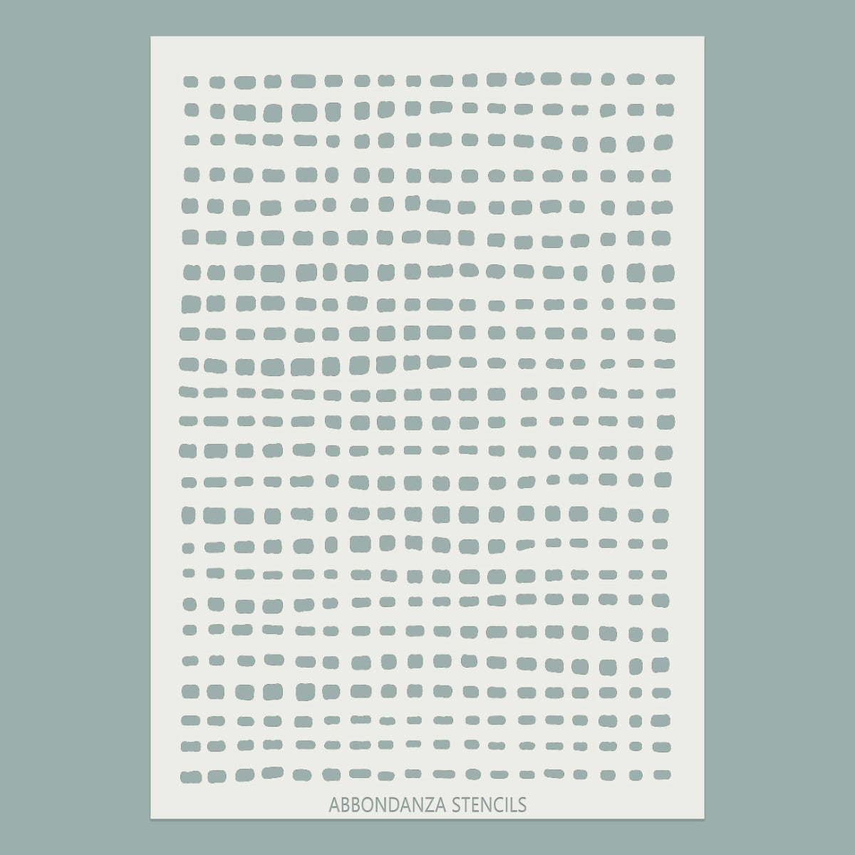 Stencil Random Rectangles – Verftechnieken