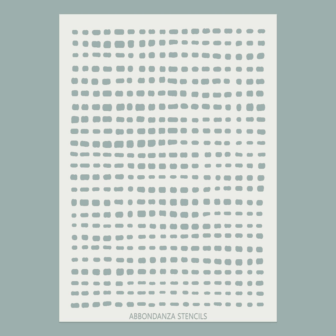 Stencil Random Rectangles – Verftechnieken