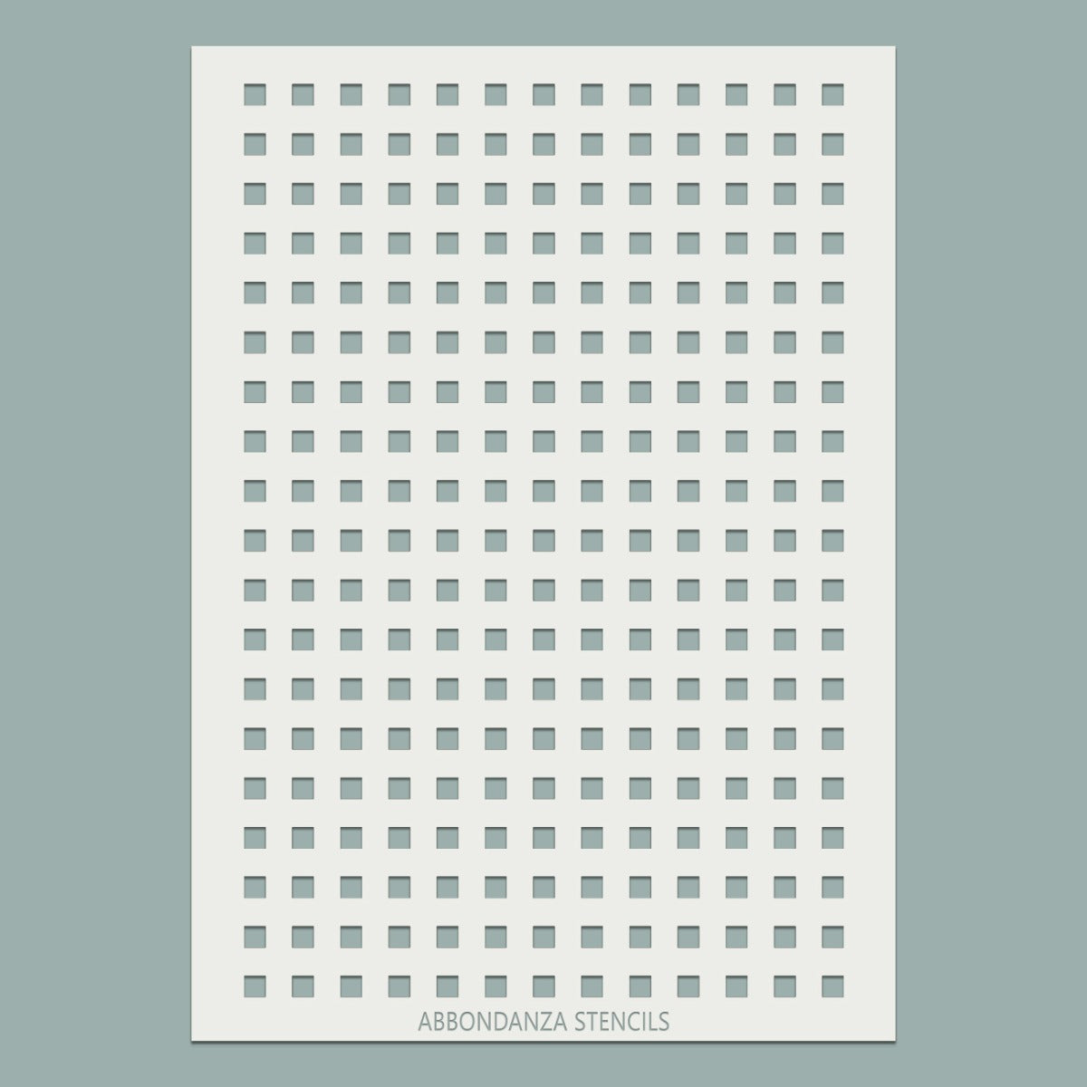 Stencil Squares Grid