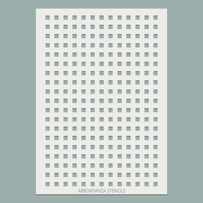 Stencil Squares Grid