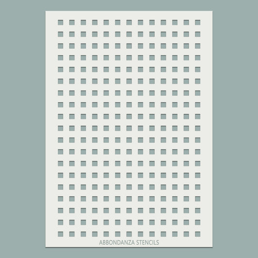 Stencil Squares Grid