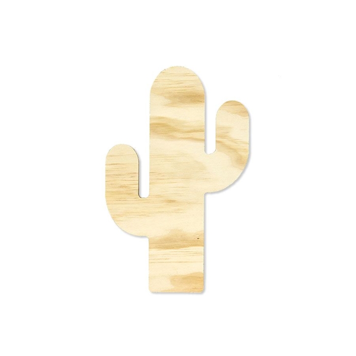 hoe te gebruiken duidelijkheid geweld Cactus van hout